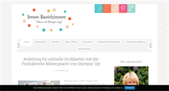 Desktop Screenshot of irenesbastelzimmer.de